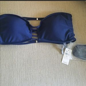 Strapless Aerie bathing suit top